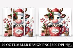 Christmas PNG 20 Oz Tumbler Design Product Image 1
