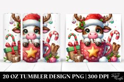 Christmas PNG 20 Oz Tumbler Design Product Image 1
