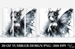 Gothic Fairy Illustration | 20 oz Tumbler Product Image 1
