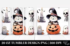 Funny Simple Halloween Clipart 20 Oz Tumbler Product Image 1