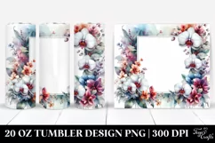 Abstract Colorful Frame, Orchid | 20 Oz Tumbler Product Image 1