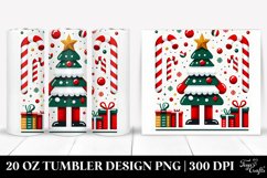 Christmas PNG 20 Oz Tumbler Design Product Image 1