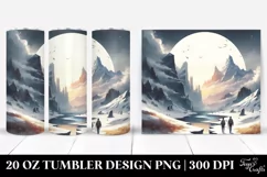 Simple Digital Painting with PHANTOM | 20 oz Tumbler Product Image 1