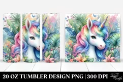 Jungle Baby Unicorn. 20 Oz Tumbler Design Product Image 1