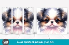 text:Japanese Chin | 20 oz Tumbler Product Image 1