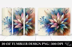 Stained Lobelia 20 Oz Tumbler Product Image 1