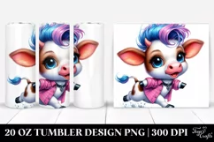 Cool Running Baby Cow 20 Oz Tumbler Product Image 1