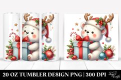 Christmas PNG 20 Oz Tumbler Design Product Image 1