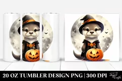 Cute Baby Otter PNG Product Image 1