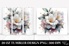 Glossy Jasmine Material Splash Tumbler Product Image 1