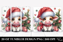Christmas PNG 20 Oz Tumbler Design Product Image 1