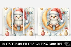 Cute Pastel Digital Painting Retro Baby Parrot | 20 oz Product Image 1