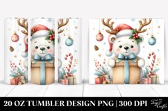 Christmas PNG 20 Oz Tumbler Design Product Image 1
