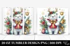 Christmas PNG 20 Oz Tumbler Design Product Image 1