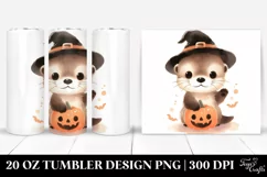 Cute Baby Otter PNG Product Image 1
