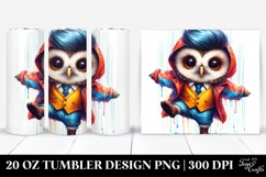 Cool Dancing Baby Owl 20 Oz Tumbler Product Image 1