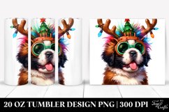 Crazy Saint Bernard PNG Product Image 1