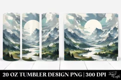 Simple Digital Painting Image | 20 oz Tumbler Product Image 1