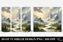 Simple Digital Painting Image | 20 oz Tumbler Product Image 1