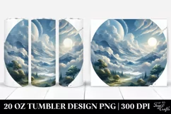 Simple Digital Painting Image | 20 oz Tumbler Product Image 1