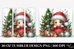 Christmas PNG 20 Oz Tumbler Design Product Image 1