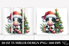 Christmas PNG 20 Oz Tumbler Design Product Image 1