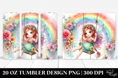 Whimsical Fairy Rainbow | 20 Oz Tumbler Product Image 1