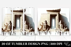 Simple Digital Painting with MUMMY'S TOMB | 20 oz Tumbler Product Image 1