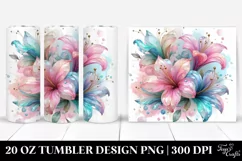 Shiny Stained Azalea 20 Oz Tumbler Product Image 1