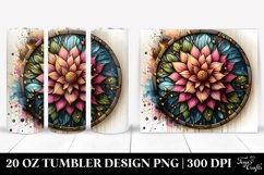 Shiny Golden Dahlia | 20 Oz Tumbler Product Image 1