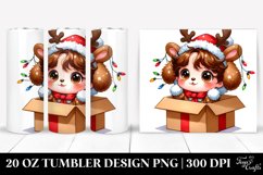 Adorable Baby Brittany in Winter Outfit, PNG Product Image 1