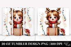 Adorable Baby Brittany in Winter Outfit, PNG Product Image 1