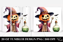 Funny Halloween Clipart with Elixir 20 Oz Tumbler Product Image 1