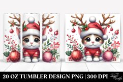 Christmas PNG 20 Oz Tumbler Design Product Image 1