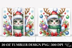 Christmas PNG 20 Oz Tumbler Design Product Image 1