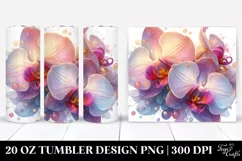 Pastel Glossy Orchid, Transparent | 20 oz Tumbler Product Image 1