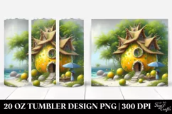 Whimsical Gnome in Fairy Tale Scenery | 20 oz Tumbler Product Image 1