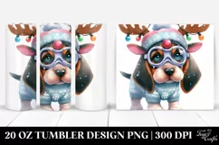 Expressive Baby Bloodhound, Transparent PNG Product Image 1