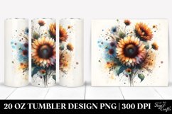 Vibrant Sunflower Clipart Design Product Image 1