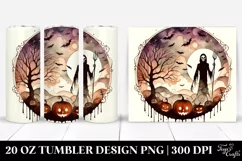 Lost Soul Halloween Tumbler Design Product Image 1