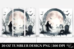 Lost Soul Halloween Tumbler Design Product Image 1