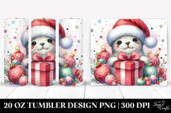 Christmas PNG 20 Oz Tumbler Design Product Image 1