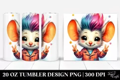 Creative Baby Mouse in Pajamas, Transparent PNG Product Image 1