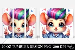 Creative Baby Mouse in Pajamas, Transparent PNG Product Image 1