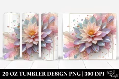 Dahlia in Summer 20 Oz Tumbler Product Image 1