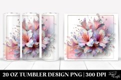 Glossy Azalea Material Retro Frame | 20 oz Tumbler Product Image 1