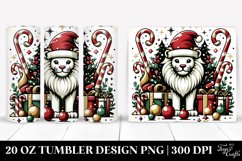 Christmas PNG 20 Oz Tumbler Design Product Image 1