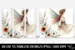 Boho Fairy Watercolor Tumbler Product Image 1