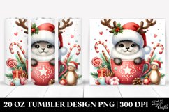 Christmas PNG 20 Oz Tumbler Design Product Image 1