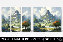 Simple Digital Painting | 20 Oz Tumbler Product Image 1